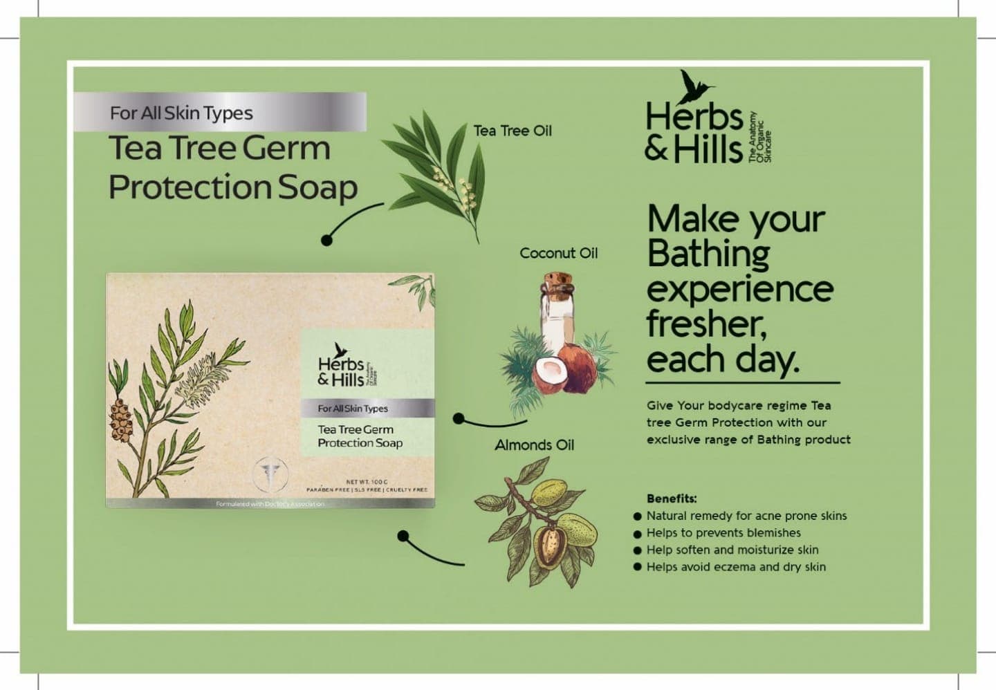 Tea Tree Germ Protection Soap 1